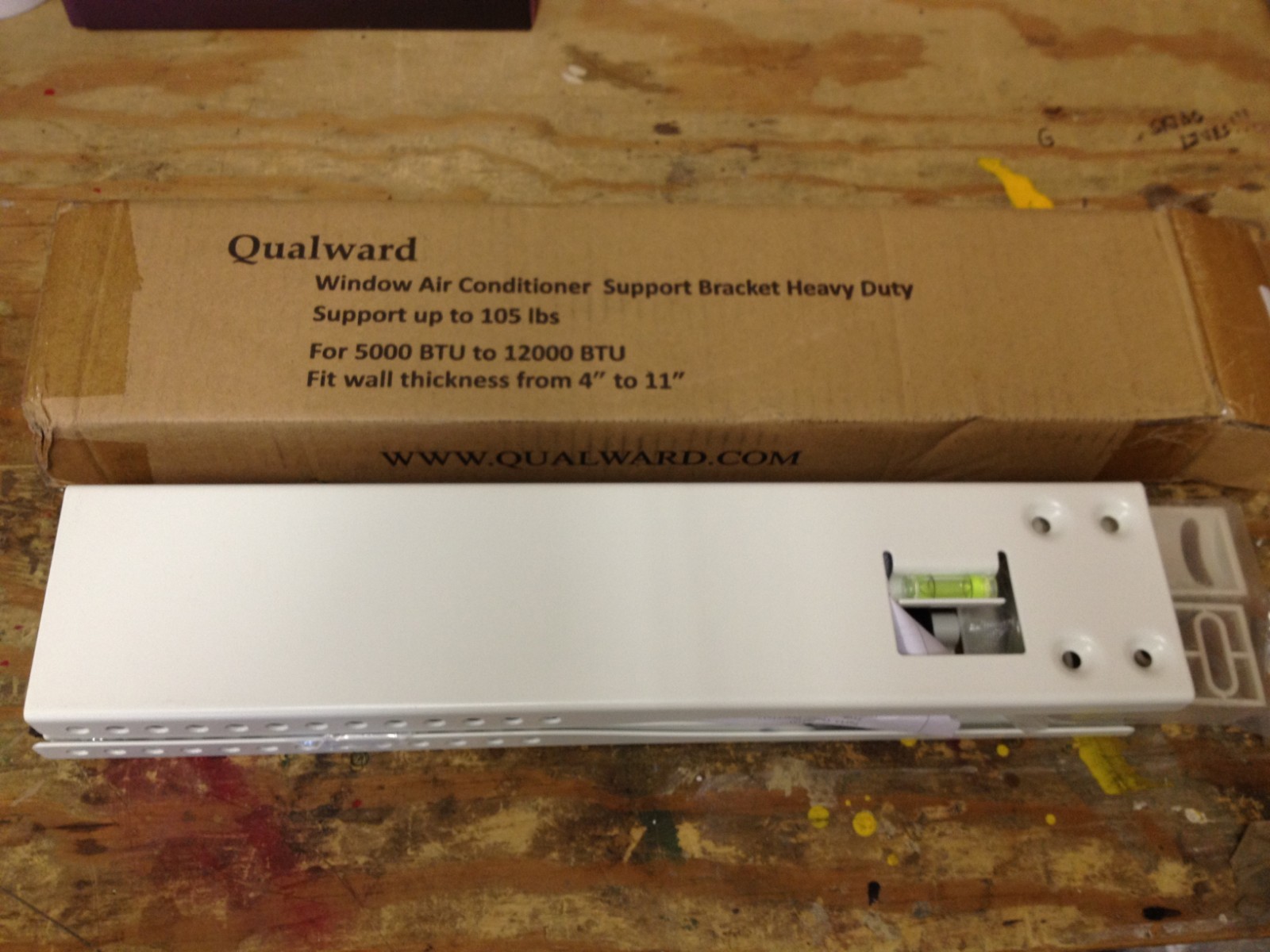 Qualward Window Air Conditioner Support Bracket Heavy Duty up to 105 Pounds NEW