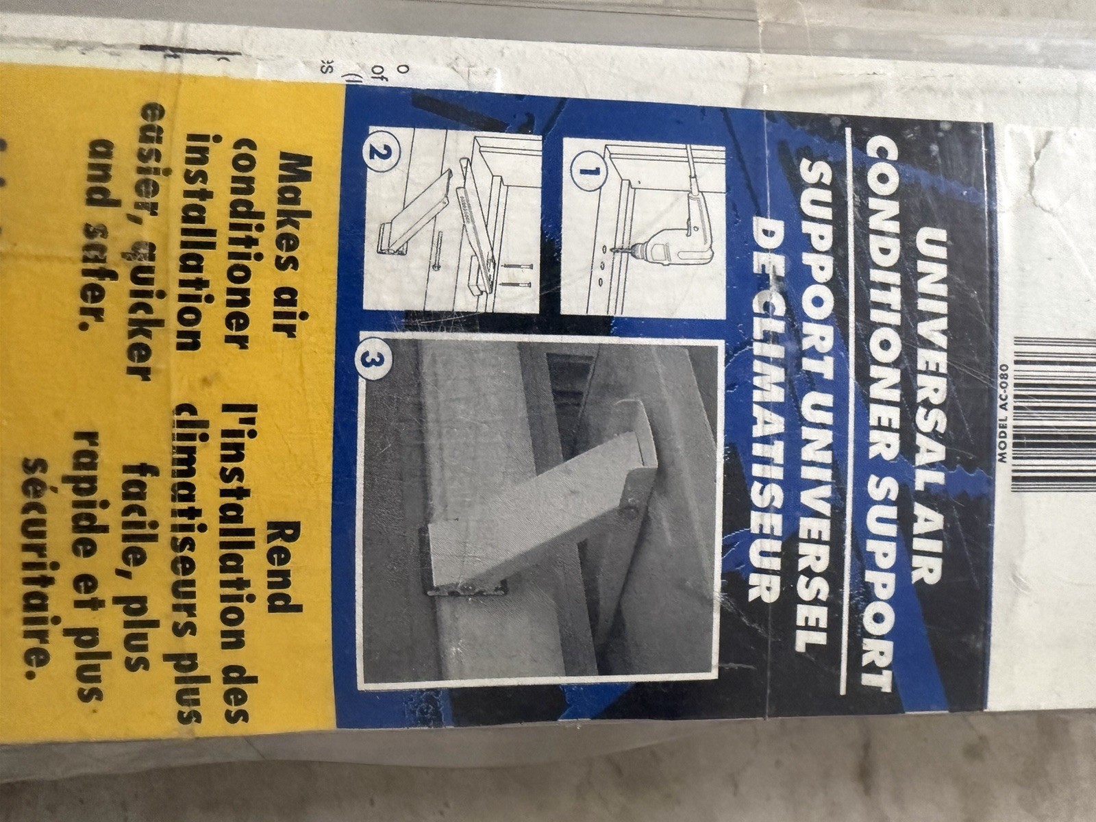 AC Safe Universal Air Conditioner Support Model AC-080 Supports 80 lbs