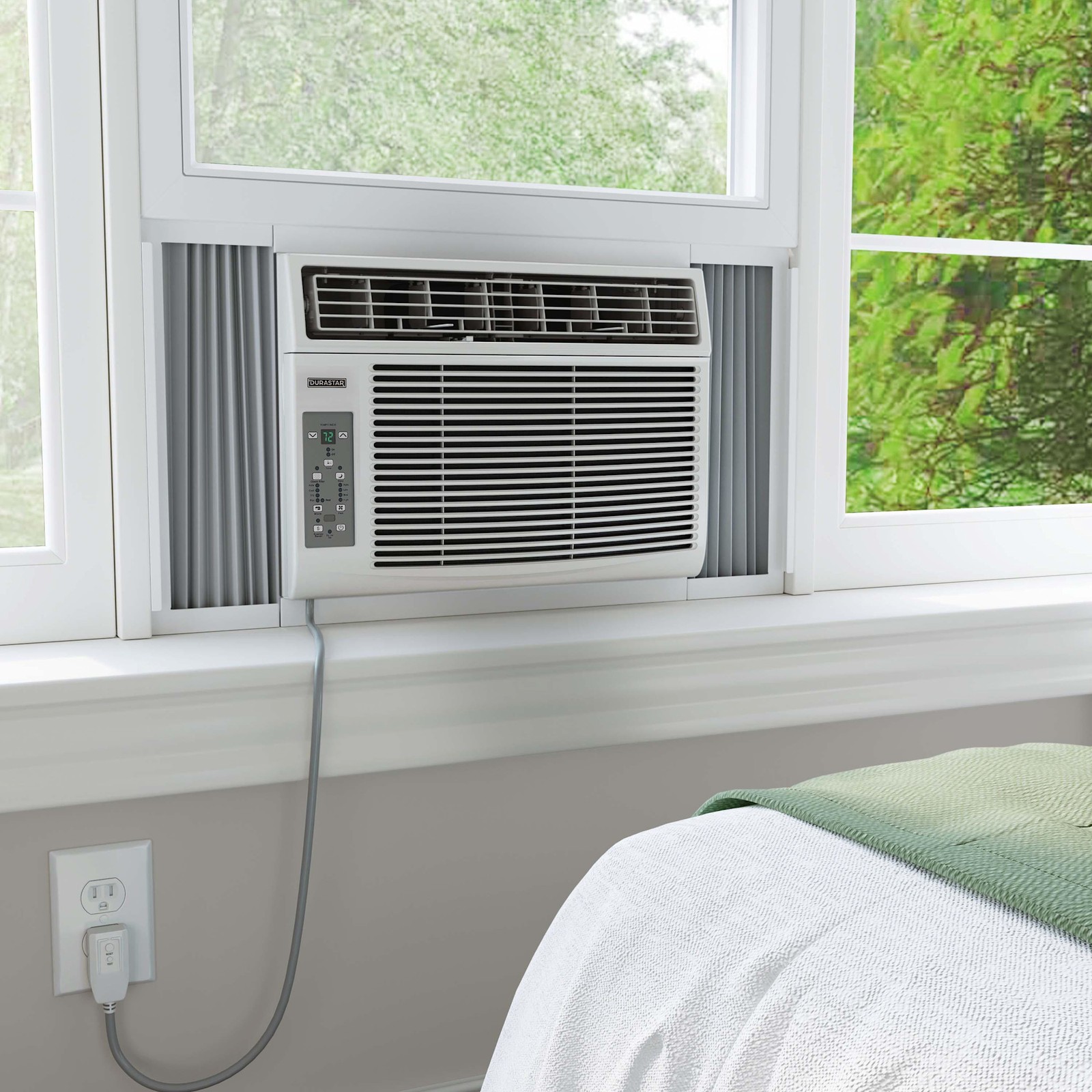 Durastar DRWHC081XNA1 8,000 BTU 115V Window Air Conditioner – White