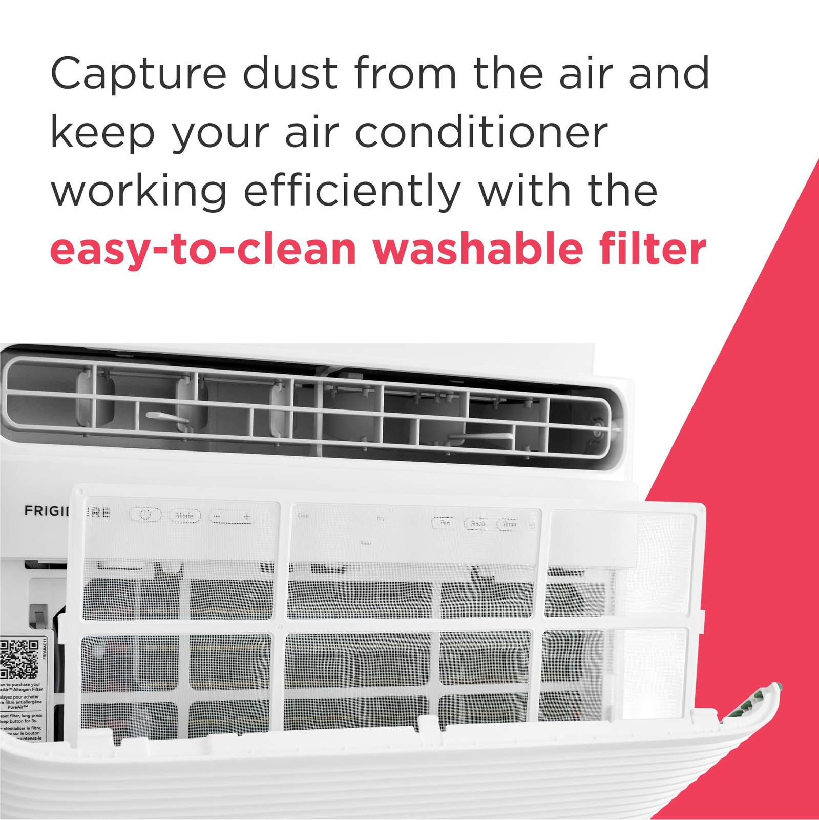 5,000 BTU Window Air Conditioner with Remote Control, Cools Up to 150 Sq. Ft….