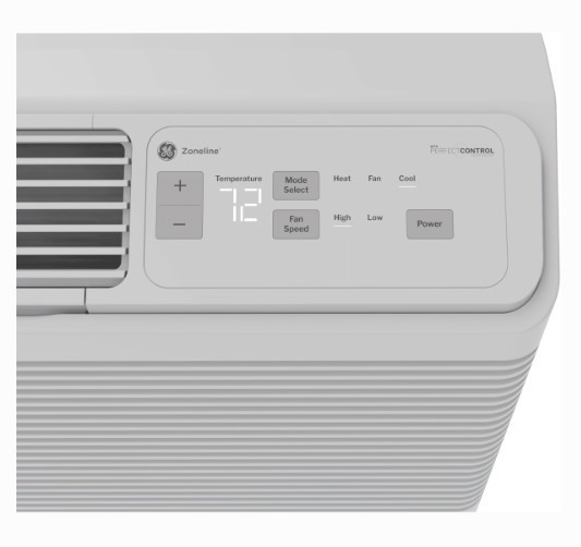 GE Zoneline AZHS15ECXXA PTAC 15,000 BTU Cooling Capacity with Heat Pump
