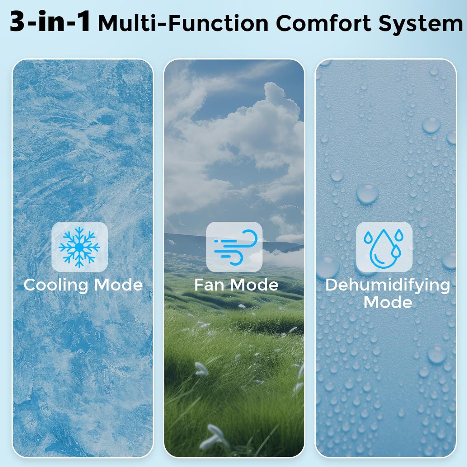 Window Air Conditioner 6,000 BTU, Window Type AC Unit with Cooling, Dry Mode, 4